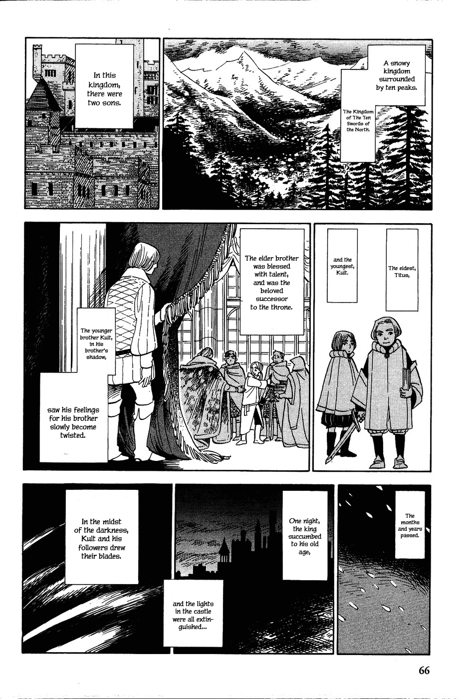 Gunjou Gakusha Chapter 13 page 8 - Chapter 13: The Ten Swords of the North (1)