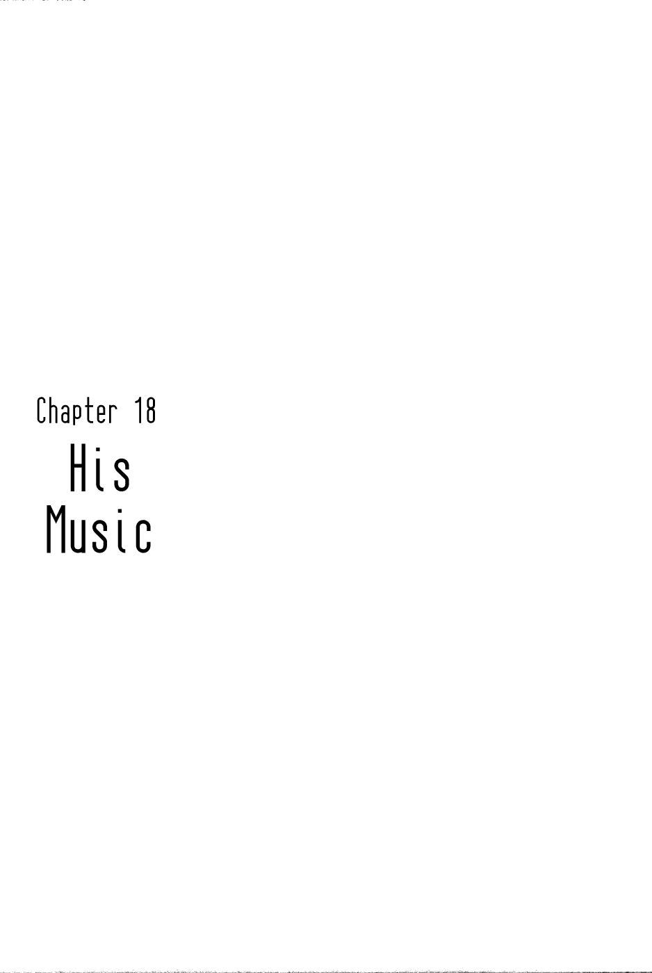 Gunjou Gakusha Chapter 18 page 1 - Chapter 18: His Music