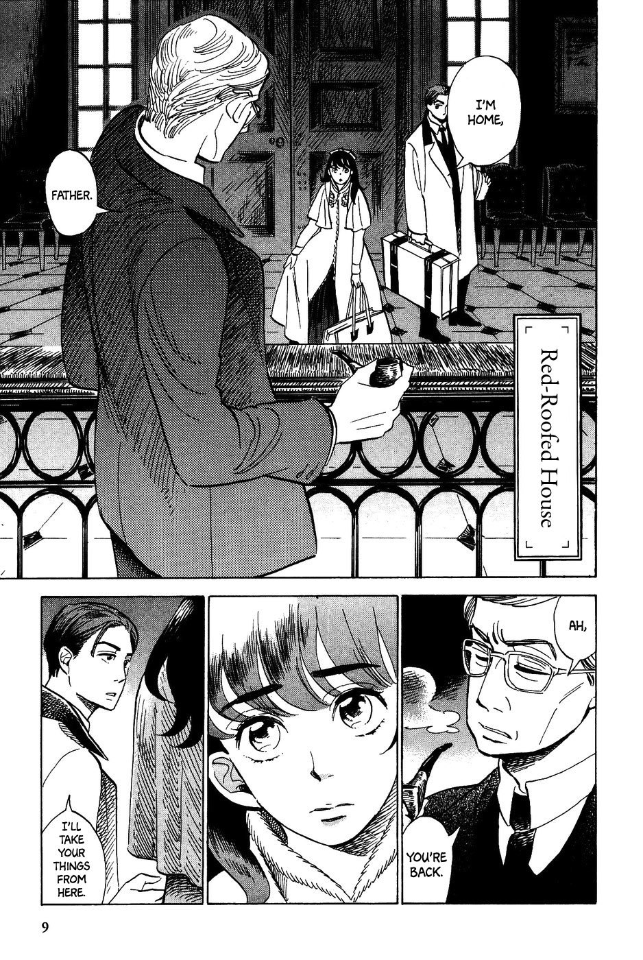 Gunjou Gakusha Chapter 20 page 8 - Chapter 20: Red-Roofed House