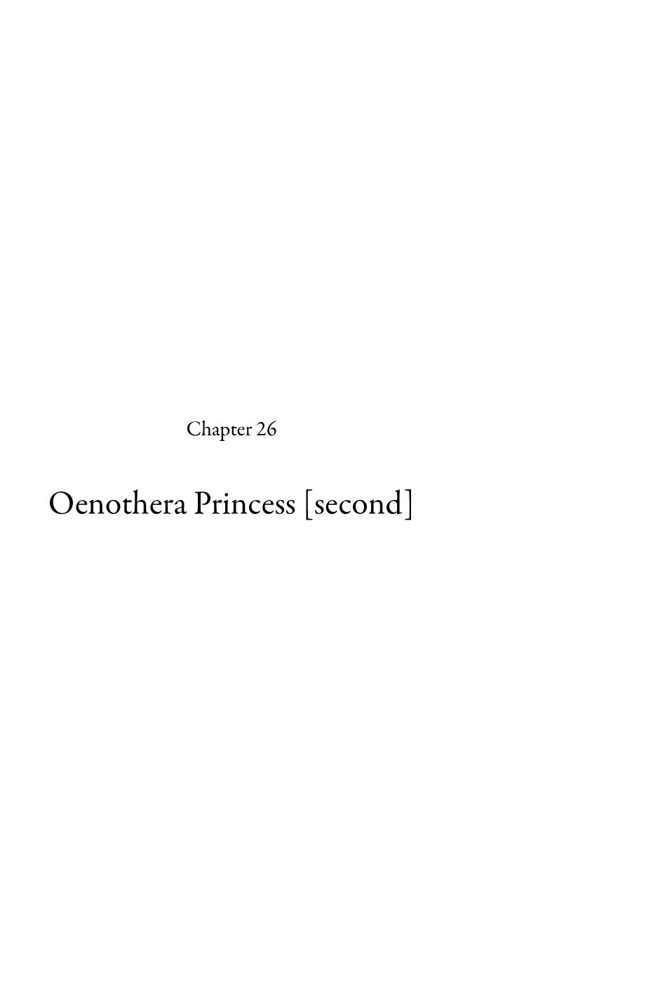 Gunjou Gakusha Chapter 26 page 2 - Chapter 26: Oenothera Princess 2
