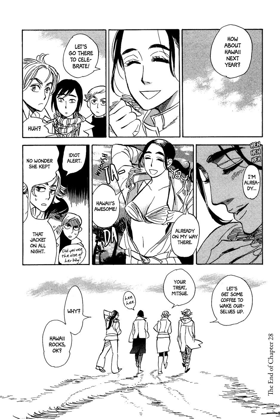 Gunjou Gakusha Chapter 28 page 27 - Chapter 28: Snowfall Night
