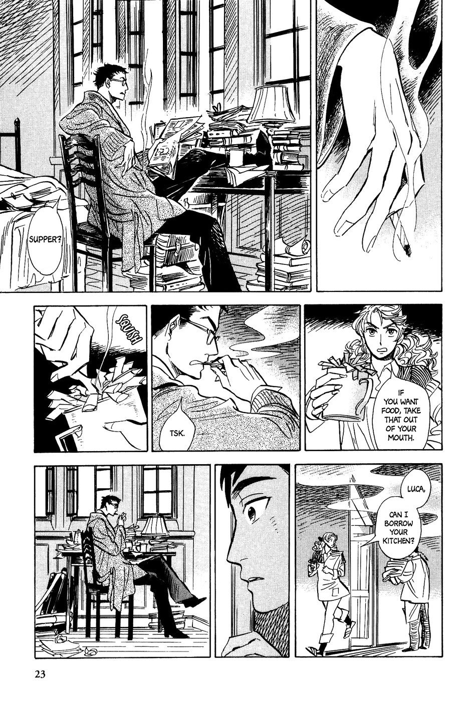 Gunjou Gakusha Chapter 29 page 22 - Chapter 29: Over the Bridge 1