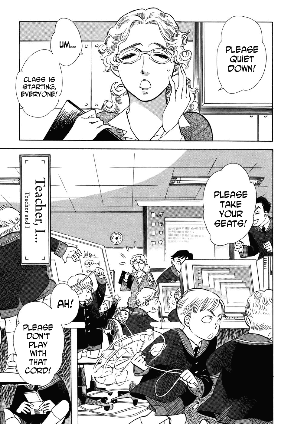 Gunjou Gakusha Chapter 3 page 3 - Chapter 3: Teacher, I...