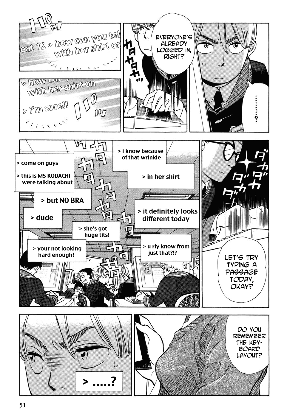 Gunjou Gakusha Chapter 3 page 7 - Chapter 3: Teacher, I...