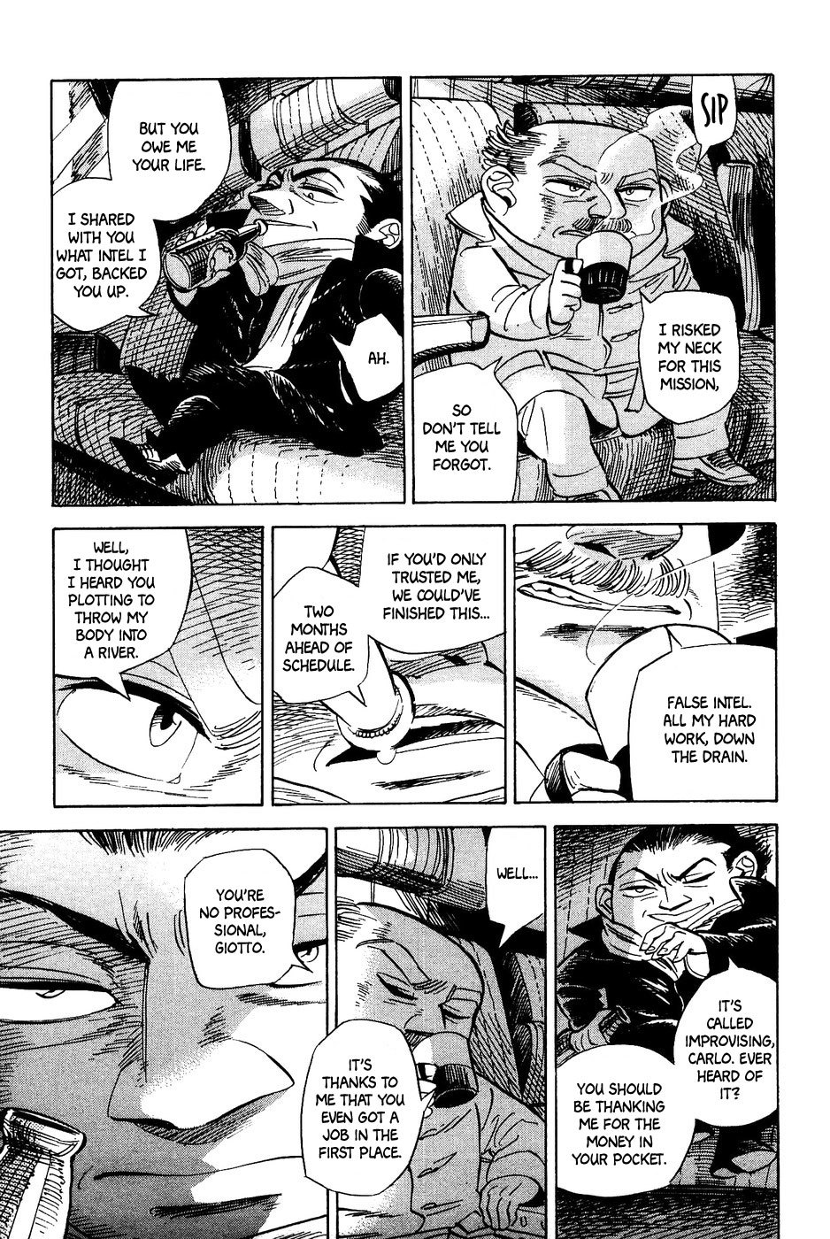 Gunjou Gakusha Chapter 34 page 10 - Chapter 34: Spy and Spy