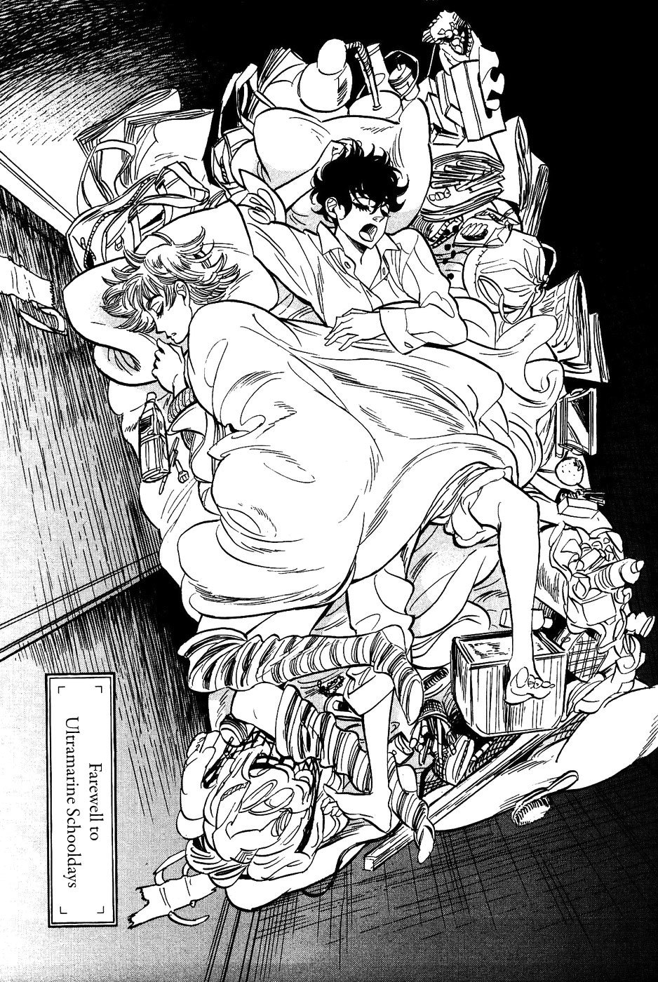 Gunjou Gakusha Chapter 38 page 4 - Chapter 38: Farewell to Ultramarine Schooldays [End]