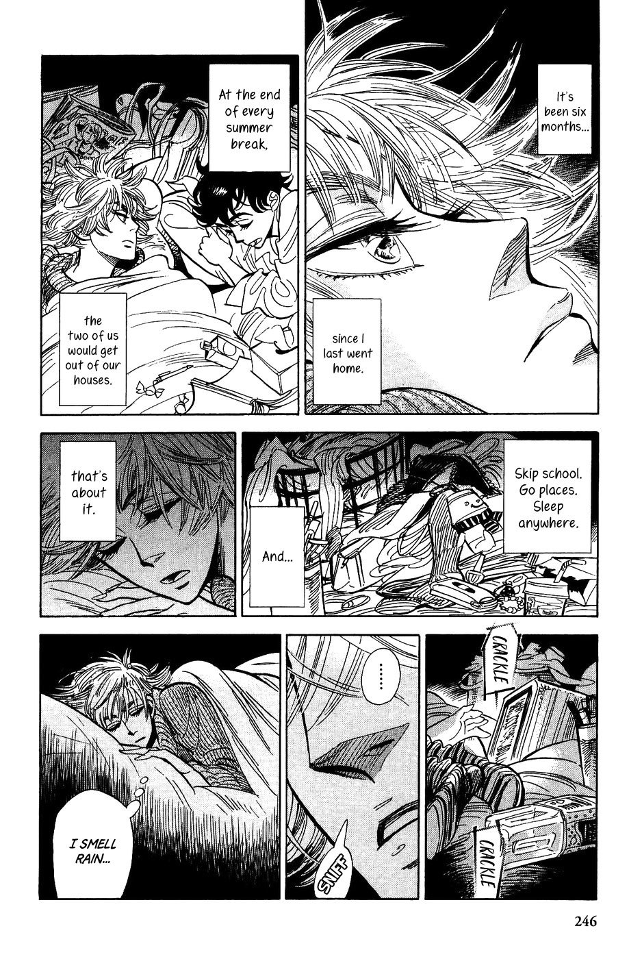 Gunjou Gakusha Chapter 38 page 7 - Chapter 38: Farewell to Ultramarine Schooldays [End]