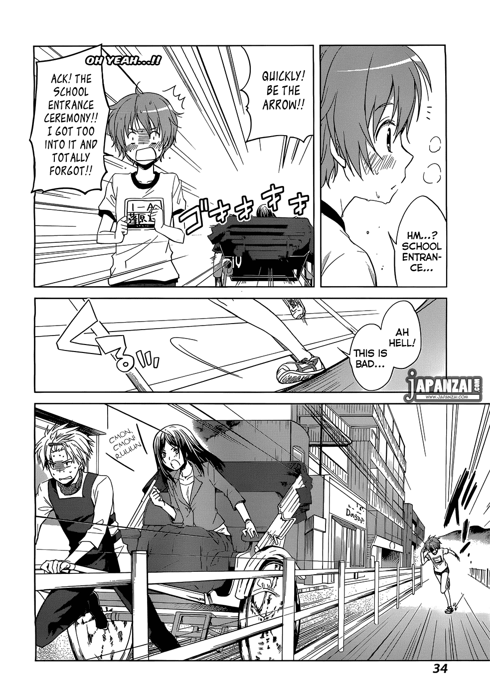 Gunjou (KIRIHARA Idumi) Chapter 1.2 page 27 - Chapter 1 v2 : Run-1 - On Your Mark, Get Set... Go!