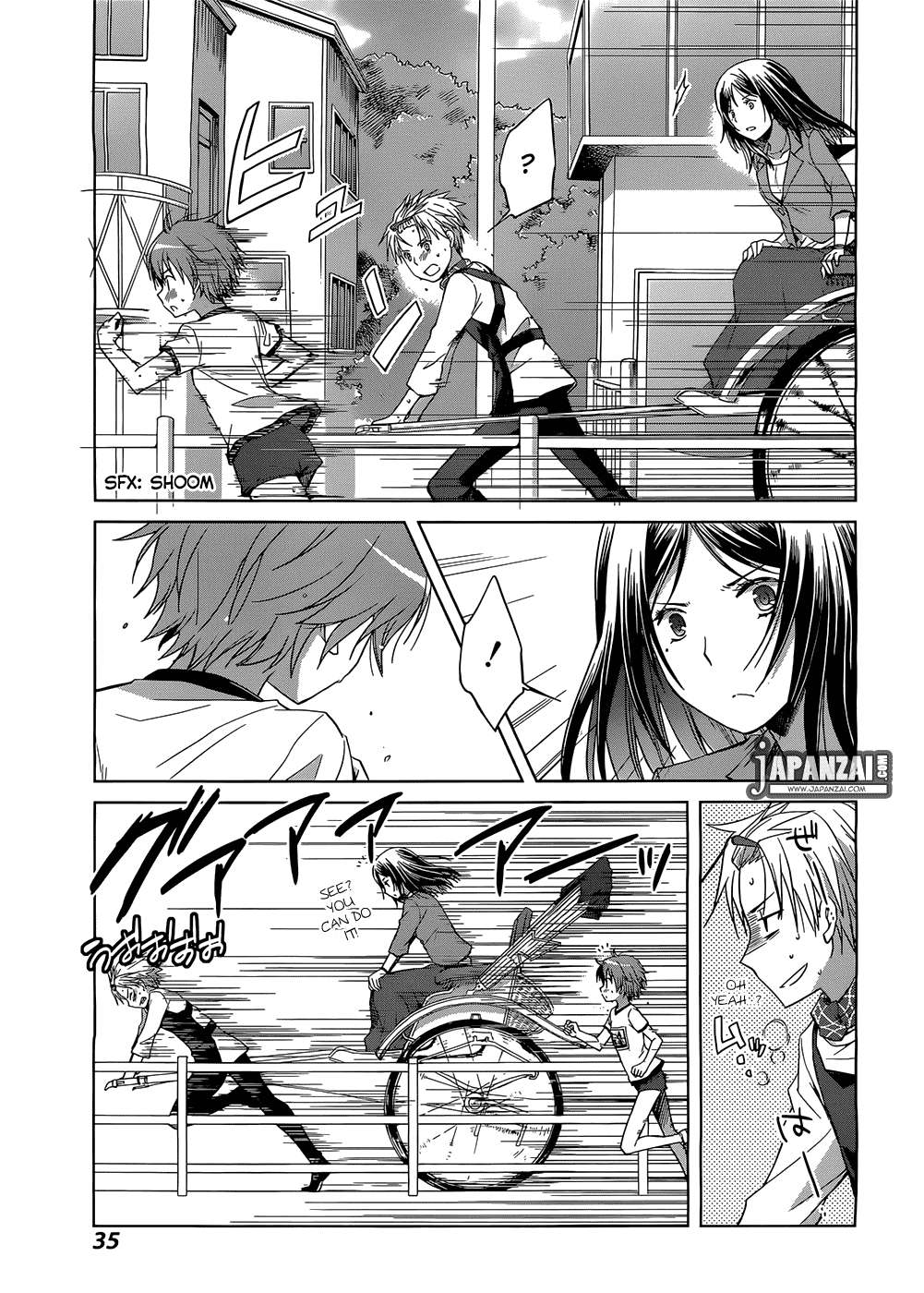 Gunjou (KIRIHARA Idumi) Chapter 1.2 page 28 - Chapter 1 v2 : Run-1 - On Your Mark, Get Set... Go!