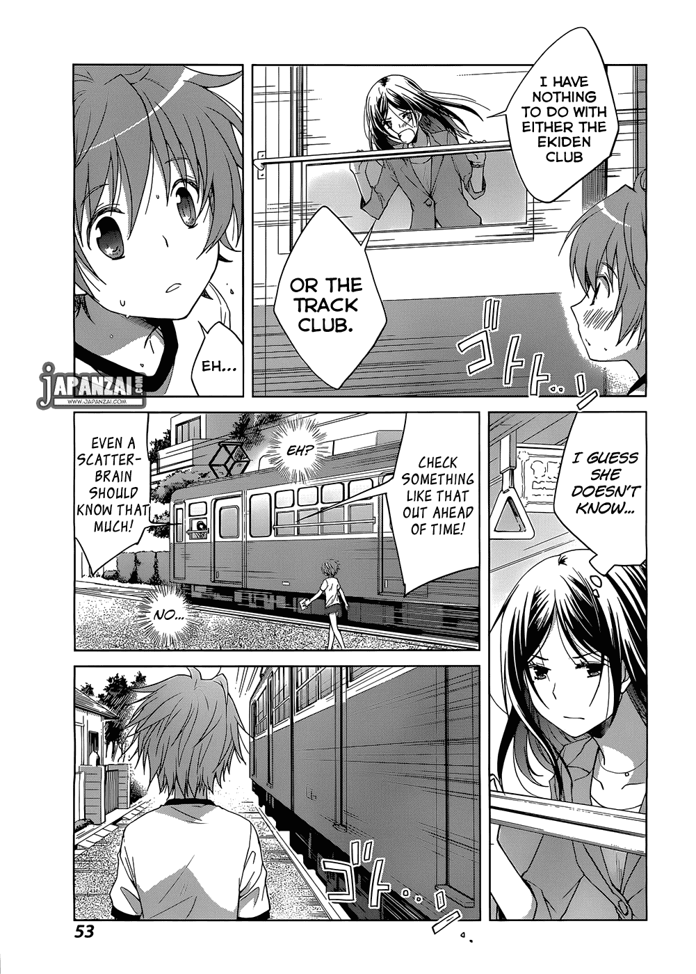 Gunjou (KIRIHARA Idumi) Chapter 1.2 page 45 - Chapter 1 v2 : Run-1 - On Your Mark, Get Set... Go!