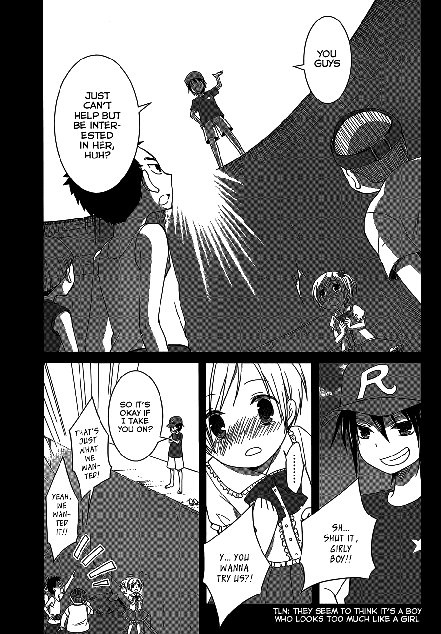 Gunjou (KIRIHARA Idumi) Chapter 10.2 page 16 - Chapter 10 v2 : Run-10 - Even Though You Don't Know Anything...!!