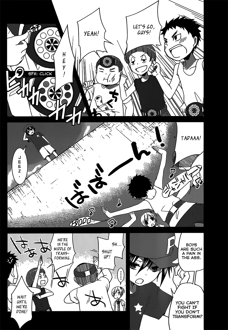 Gunjou (KIRIHARA Idumi) Chapter 10.2 page 17 - Chapter 10 v2 : Run-10 - Even Though You Don't Know Anything...!!