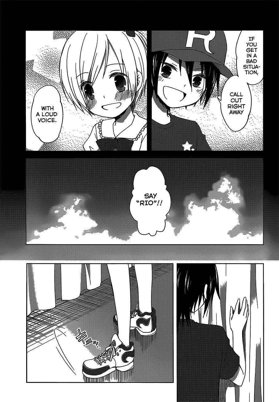 Gunjou (KIRIHARA Idumi) Chapter 10.2 page 22 - Chapter 10 v2 : Run-10 - Even Though You Don't Know Anything...!!