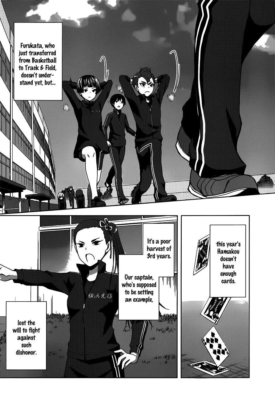 Gunjou (KIRIHARA Idumi) Chapter 12.2 page 10 - Chapter 12 v2 : Run-12 - Ami Shinkai, Unqualified To Run With The Tasuki