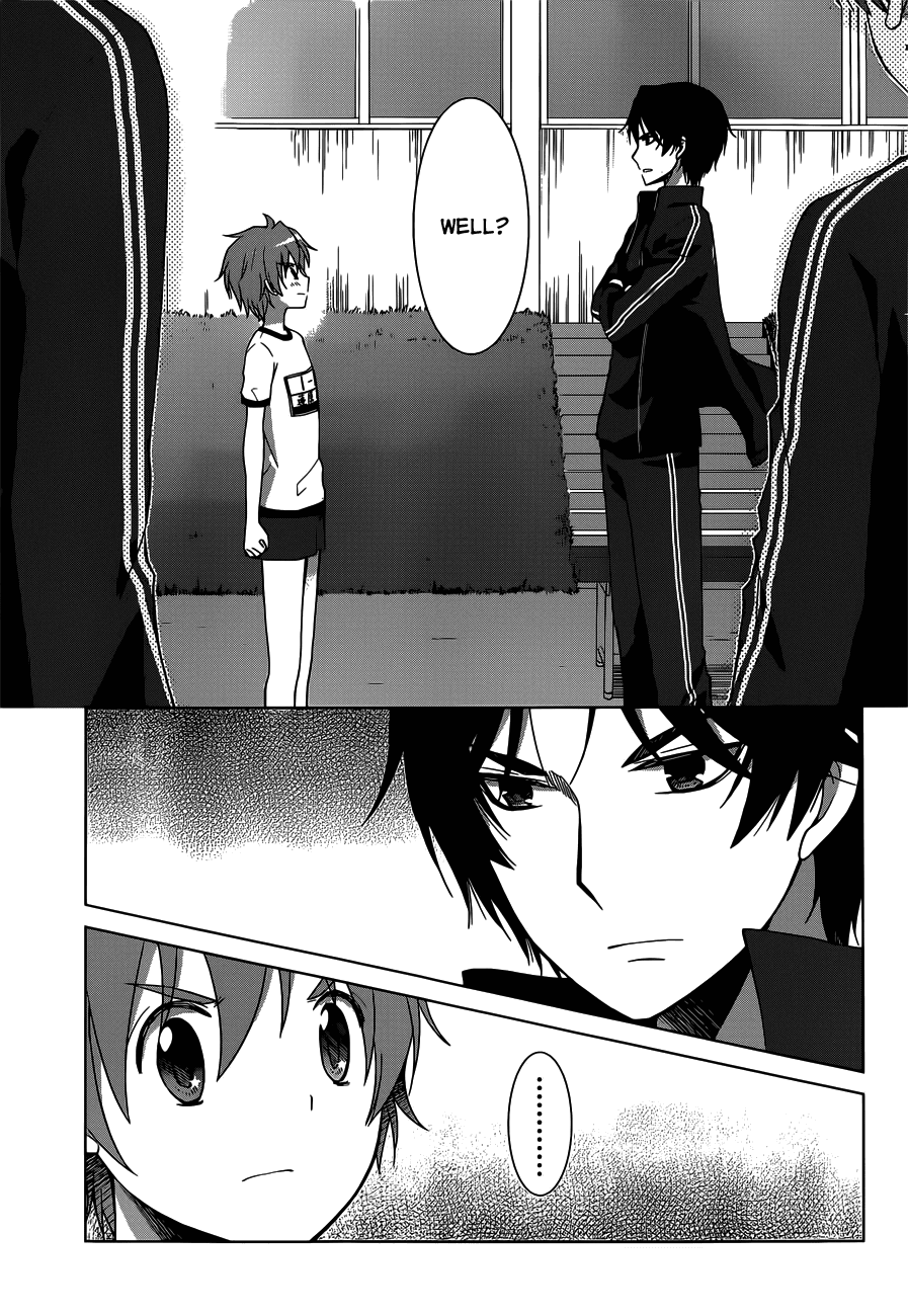 Gunjou (KIRIHARA Idumi) Chapter 12.2 page 31 - Chapter 12 v2 : Run-12 - Ami Shinkai, Unqualified To Run With The Tasuki