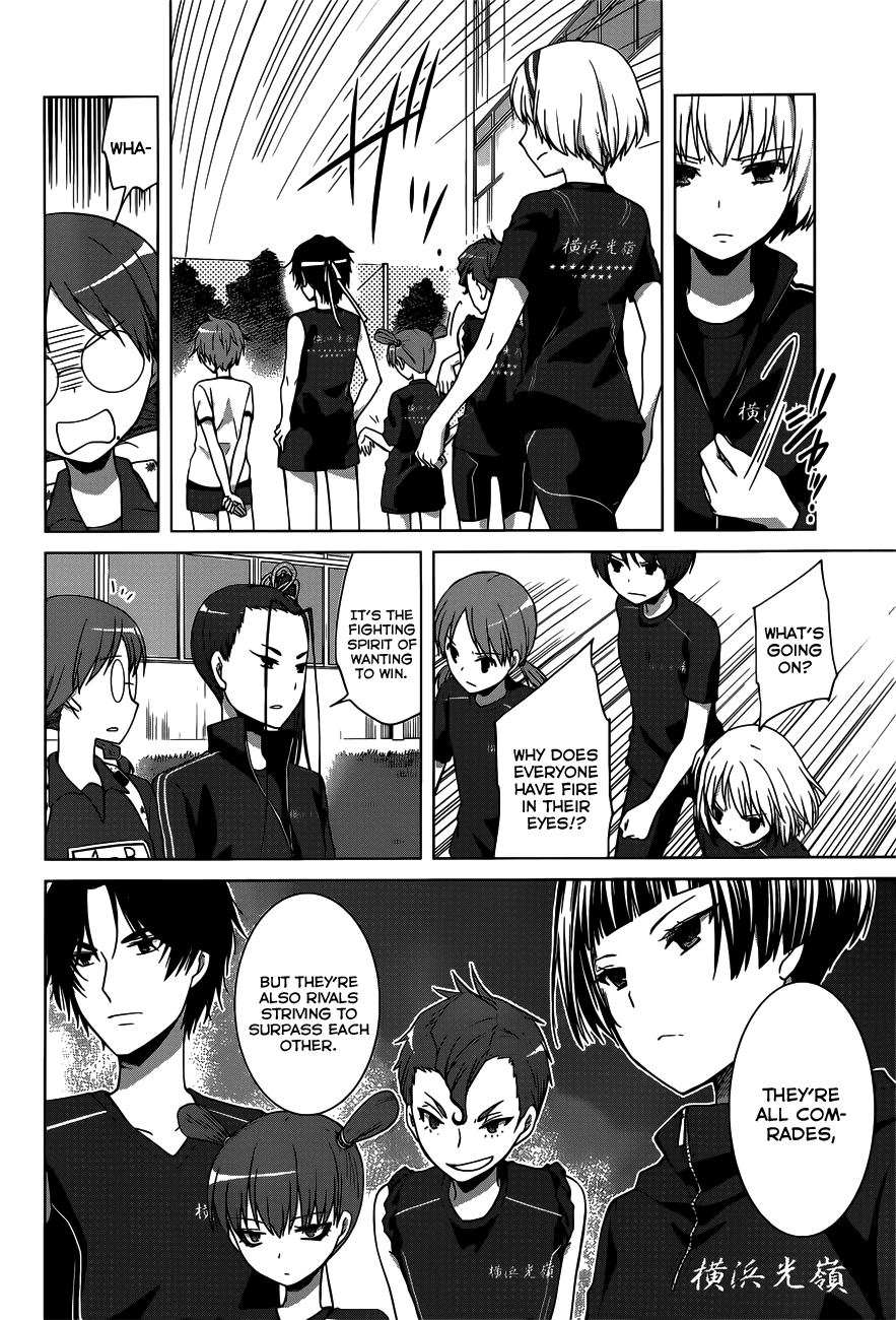 Gunjou (KIRIHARA Idumi) Chapter 12.2 page 36 - Chapter 12 v2 : Run-12 - Ami Shinkai, Unqualified To Run With The Tasuki