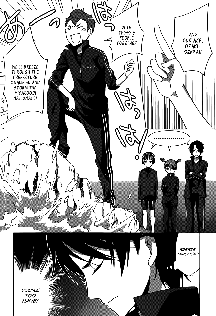 Gunjou (KIRIHARA Idumi) Chapter 12.2 page 9 - Chapter 12 v2 : Run-12 - Ami Shinkai, Unqualified To Run With The Tasuki