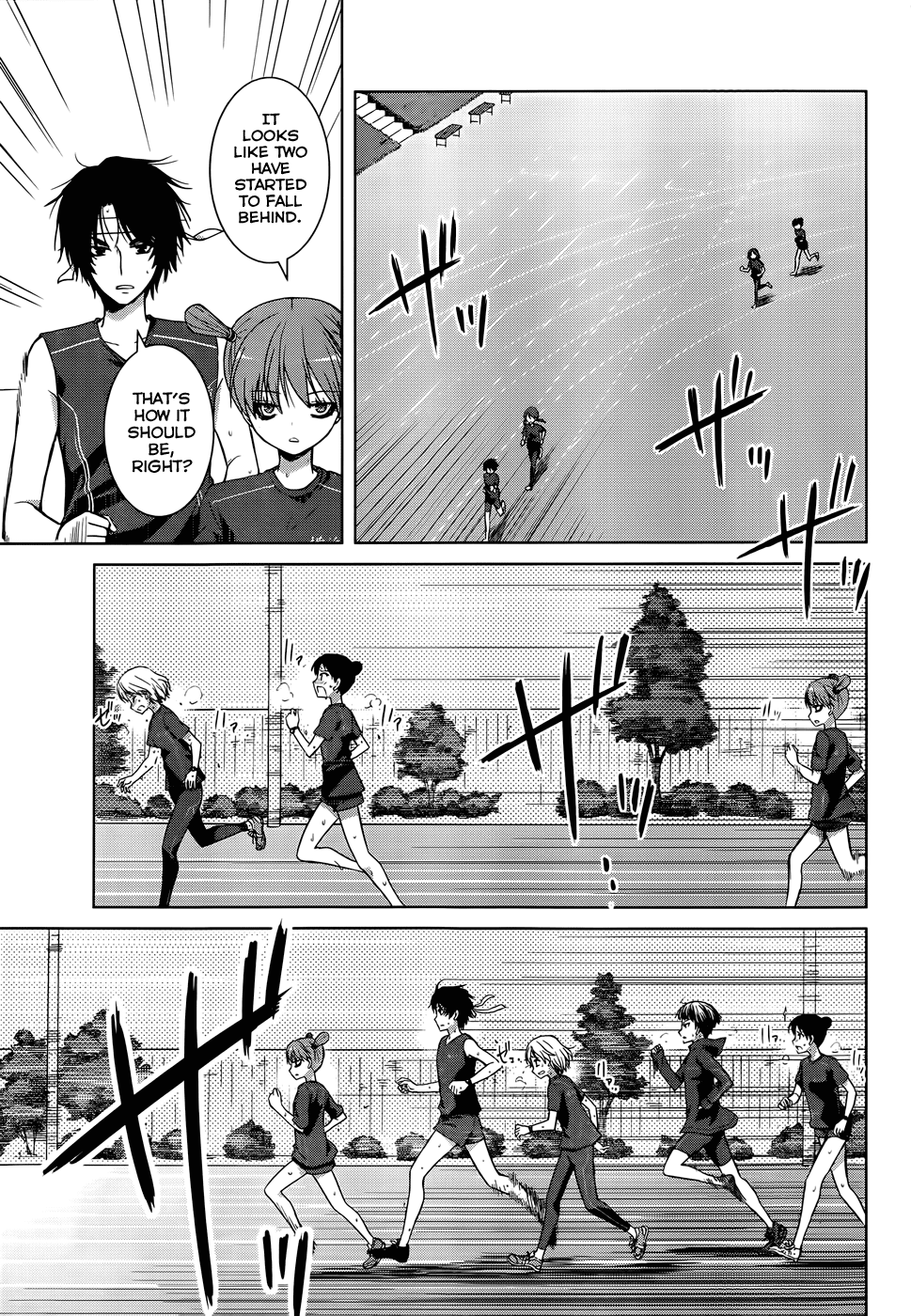 Gunjou (KIRIHARA Idumi) Chapter 13.2 page 11 - Chapter 13 v2 : RUN-13: Th-Th-This Is... A Running Battle Royale!