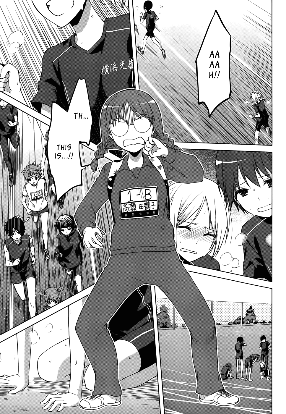 Gunjou (KIRIHARA Idumi) Chapter 13.2 page 13 - Chapter 13 v2 : RUN-13: Th-Th-This Is... A Running Battle Royale!
