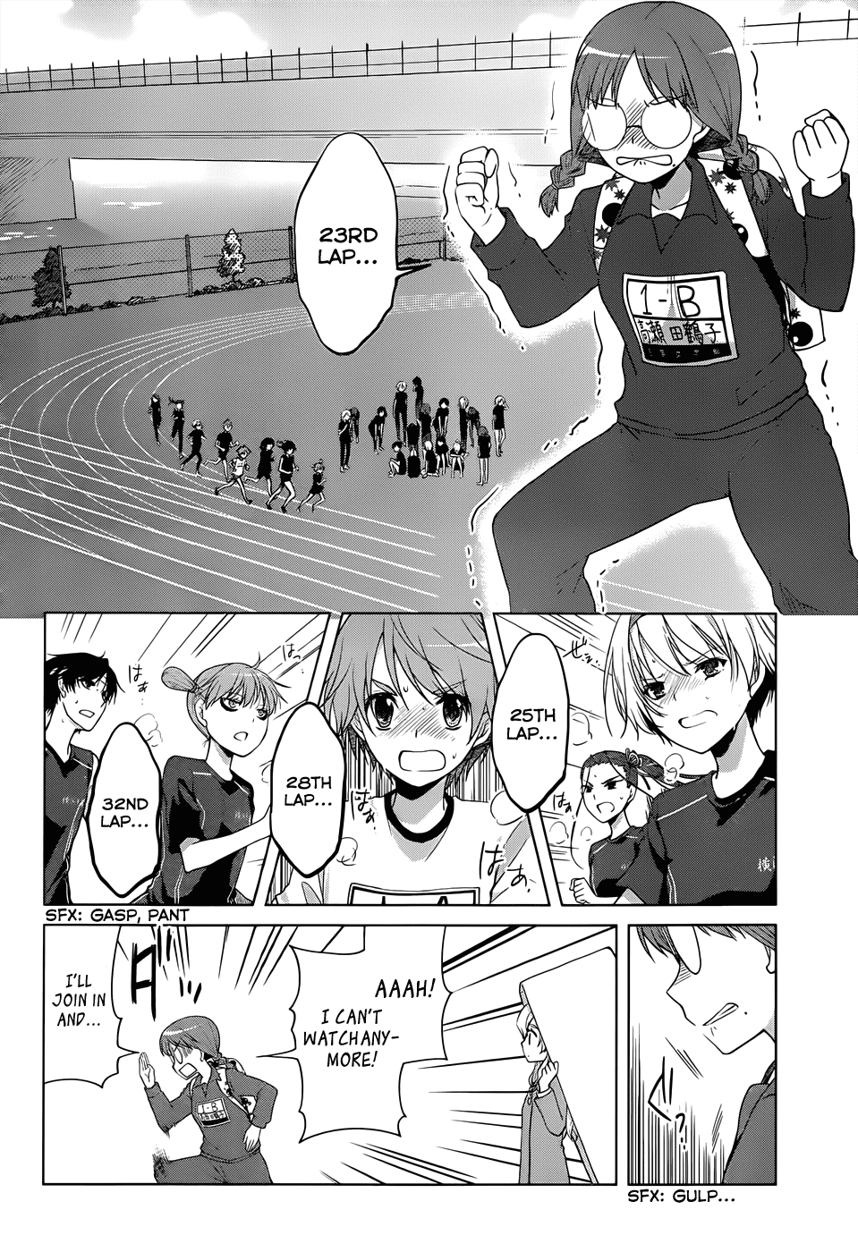 Gunjou (KIRIHARA Idumi) Chapter 13.2 page 20 - Chapter 13 v2 : RUN-13: Th-Th-This Is... A Running Battle Royale!