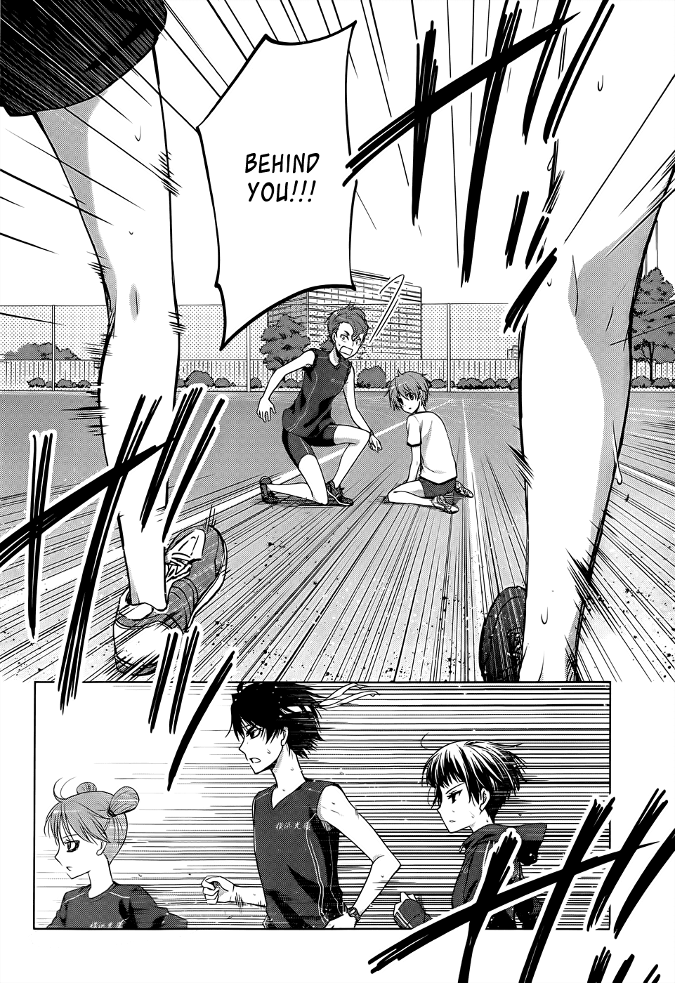 Gunjou (KIRIHARA Idumi) Chapter 13.2 page 26 - Chapter 13 v2 : RUN-13: Th-Th-This Is... A Running Battle Royale!