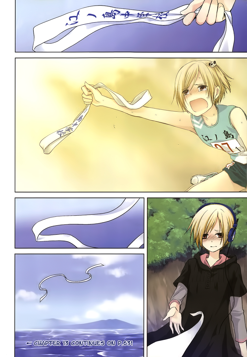 Gunjou (KIRIHARA Idumi) Chapter 13.2 page 6 - Chapter 13 v2 : RUN-13: Th-Th-This Is... A Running Battle Royale!