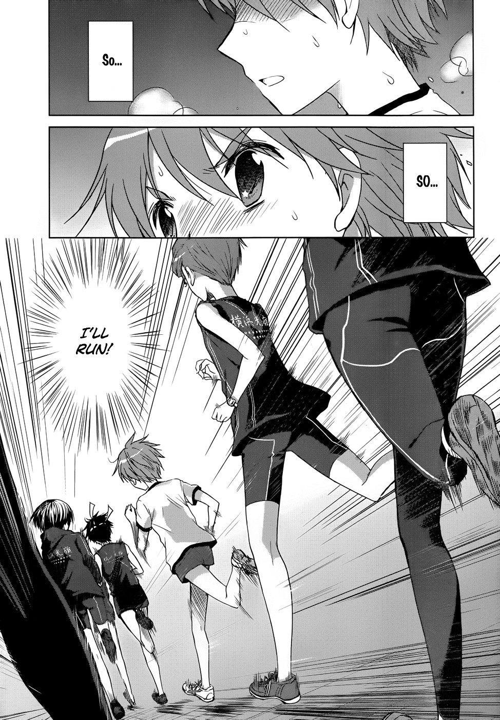 Gunjou (KIRIHARA Idumi) Chapter 13.2 page 9 - Chapter 13 v2 : RUN-13: Th-Th-This Is... A Running Battle Royale!