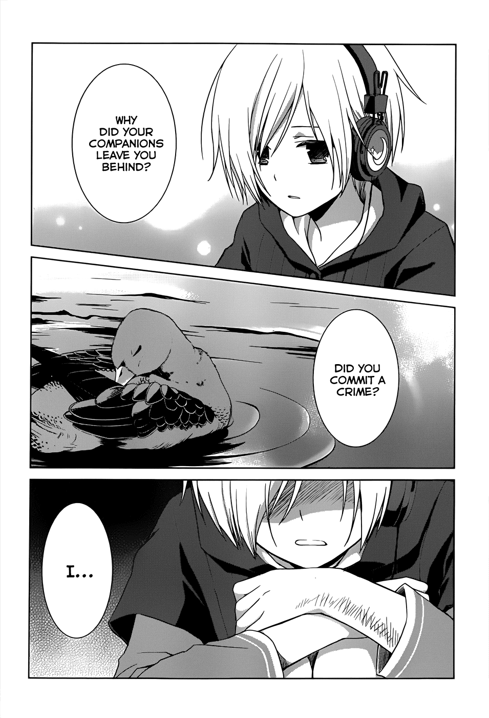 Gunjou (KIRIHARA Idumi) Chapter 14.2 page 34 - Chapter 14 v2 : Run-14 I'm Not Gonna Lose---- No Way I'm Losiiing---!!
