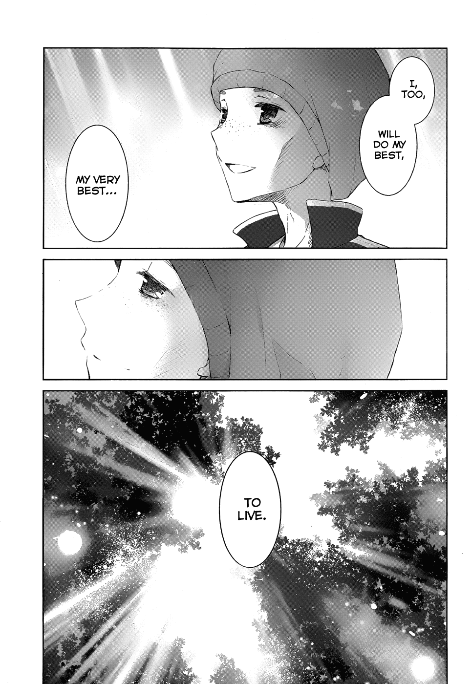 Gunjou (KIRIHARA Idumi) Chapter 16.2 page 37 - Chapter 16 v2 : Run-16 I Wanted to See Everyone Run