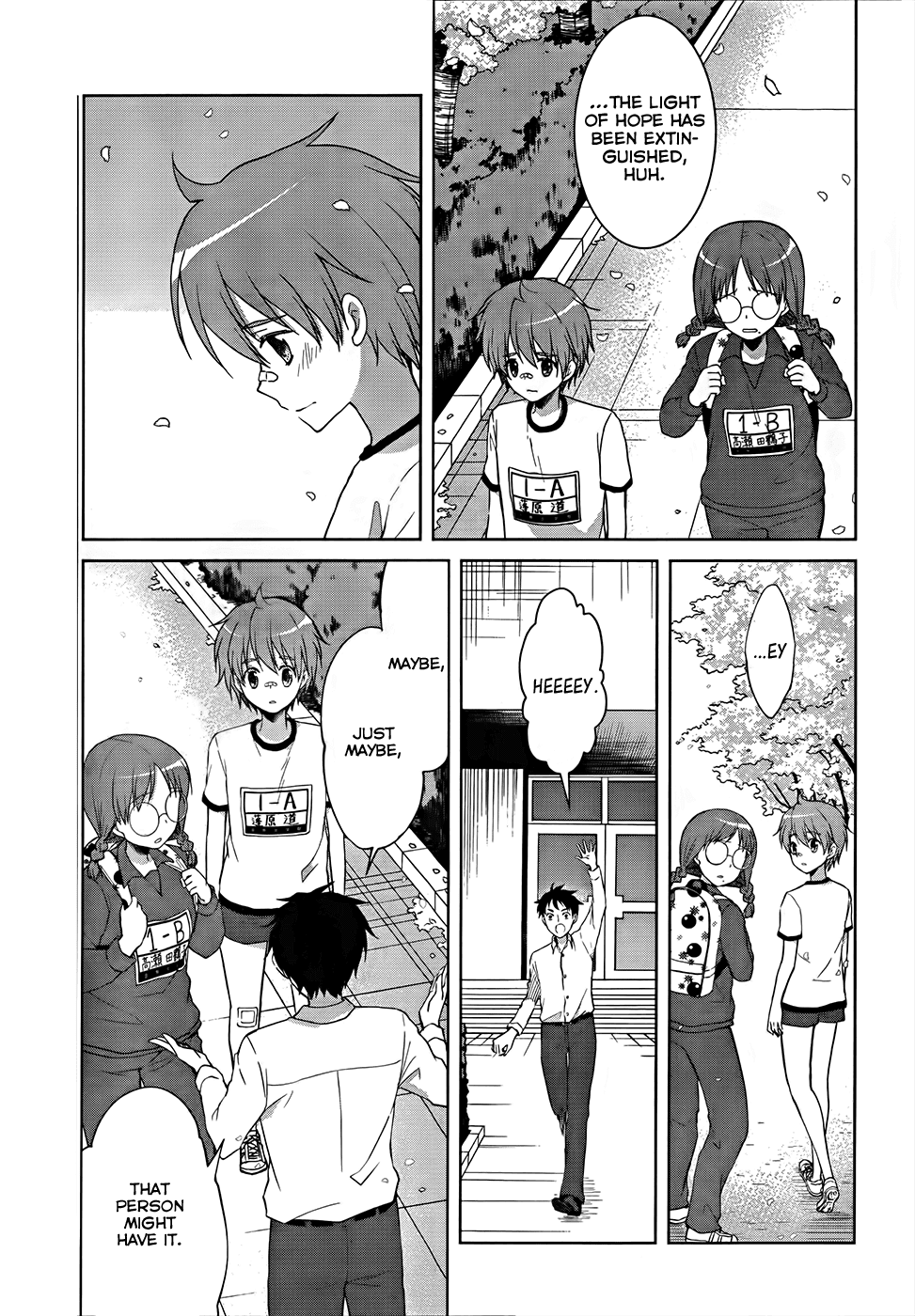 Gunjou (KIRIHARA Idumi) Chapter 18.2 page 17 - Chapter 18 v2 : Run-18 Wait, I Beg You
