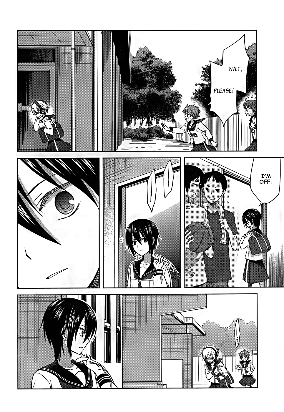 Gunjou (KIRIHARA Idumi) Chapter 18.2 page 28 - Chapter 18 v2 : Run-18 Wait, I Beg You