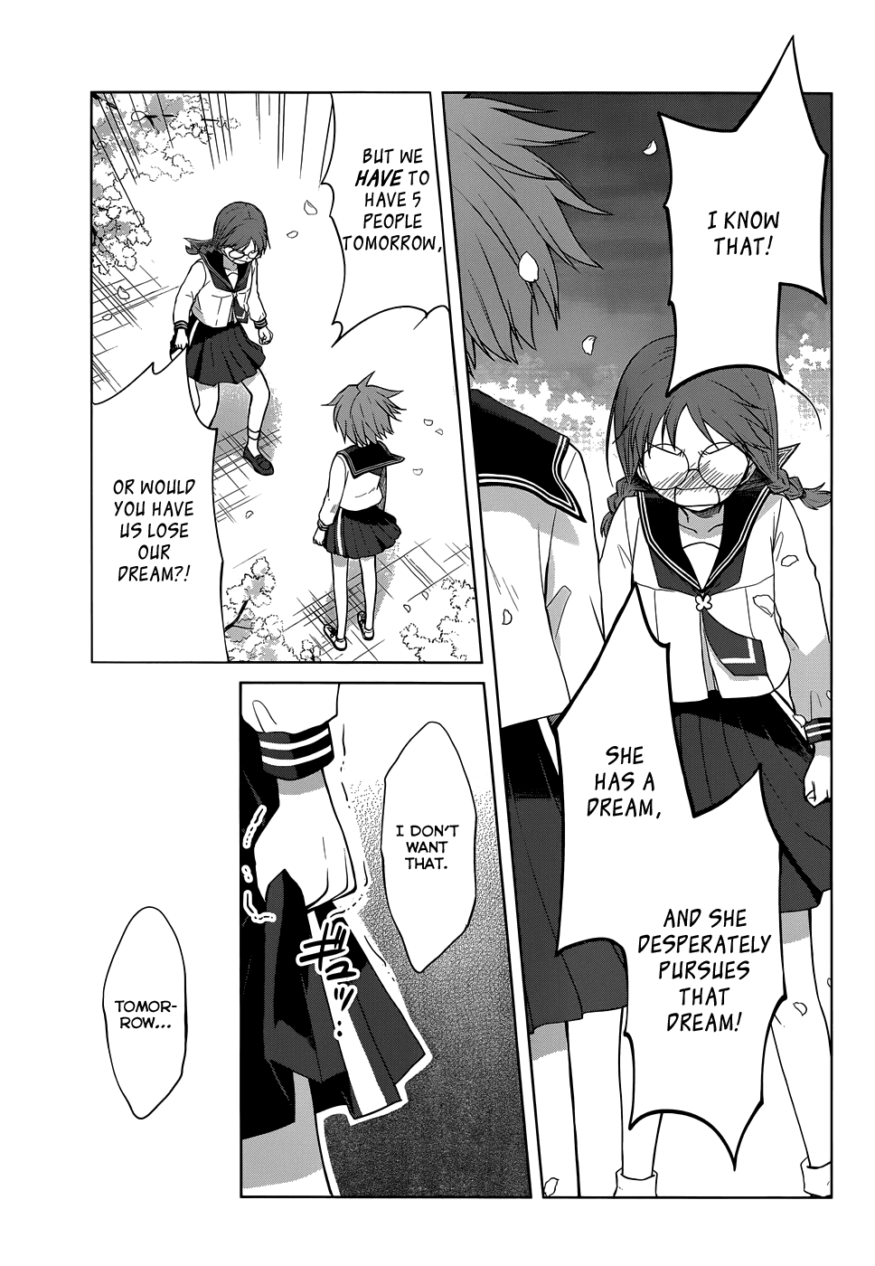Gunjou (KIRIHARA Idumi) Chapter 23.2 page 33 - Chapter 23 v2 : Run-23 The 5th Person