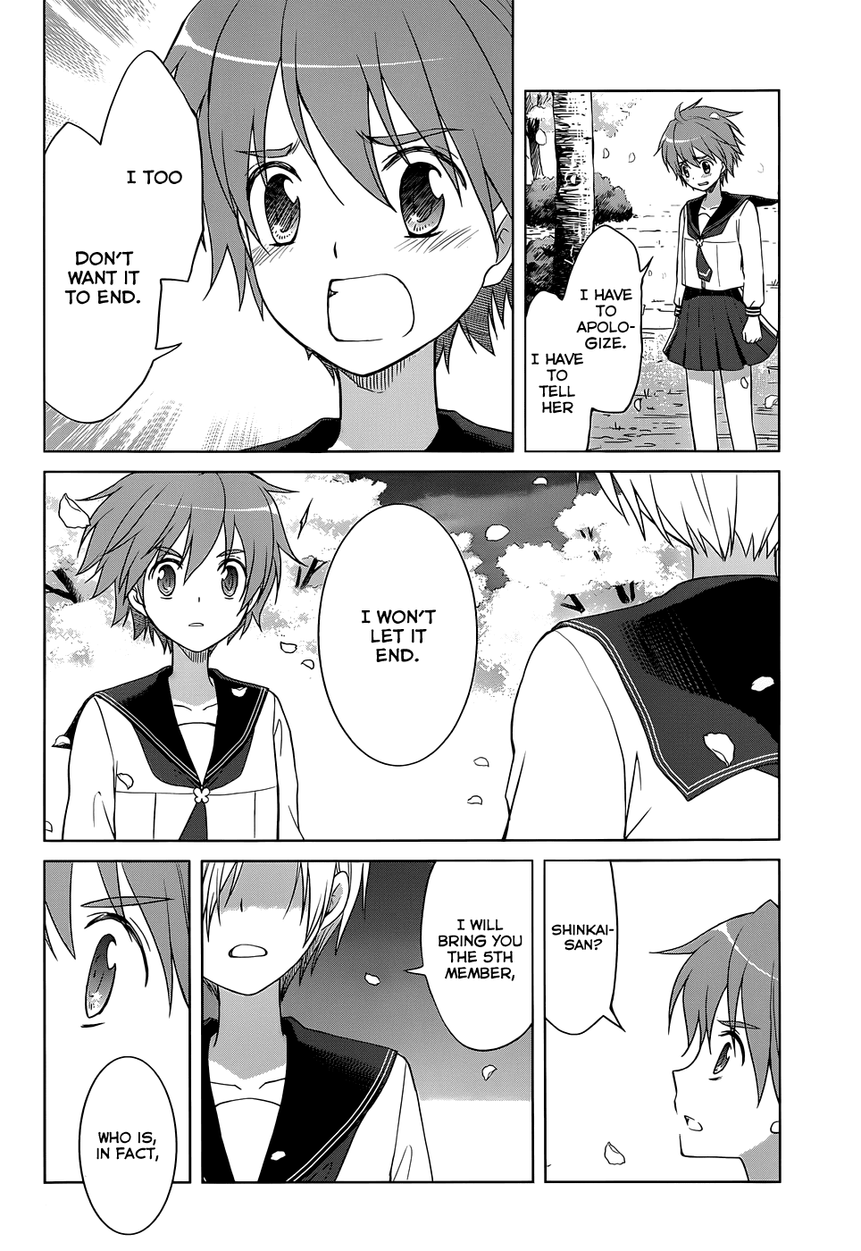 Gunjou (KIRIHARA Idumi) Chapter 23.2 page 38 - Chapter 23 v2 : Run-23 The 5th Person