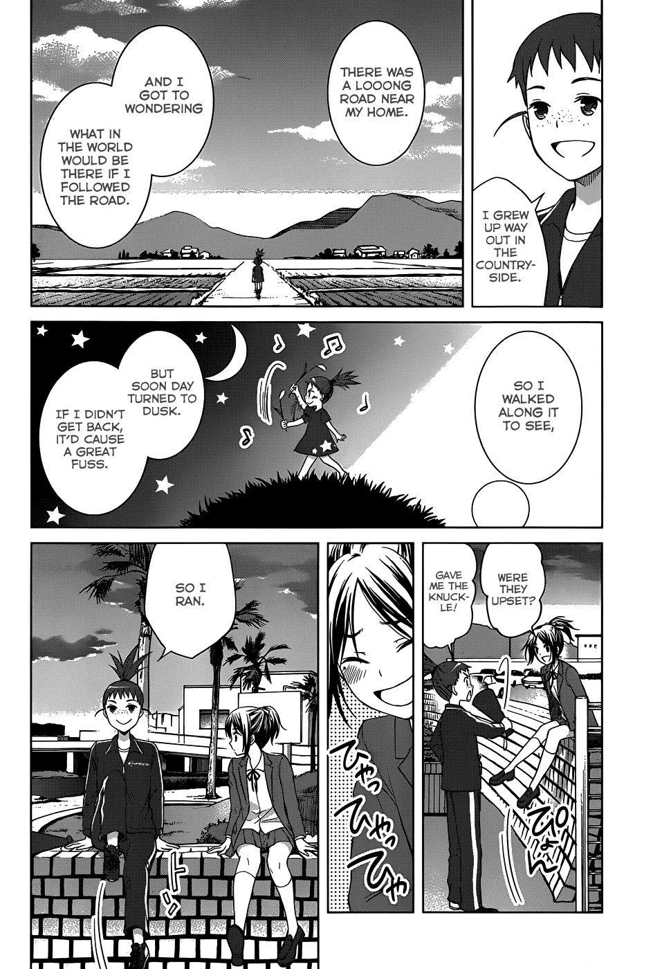 Gunjou (KIRIHARA Idumi) Chapter 24.2 page 14 - Chapter 24 v2 : Run-24 This Road