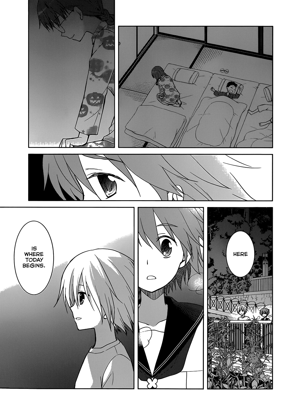 Gunjou (KIRIHARA Idumi) Chapter 25.2 page 18 - Chapter 25 v2 : Run-25 Where Today Begins