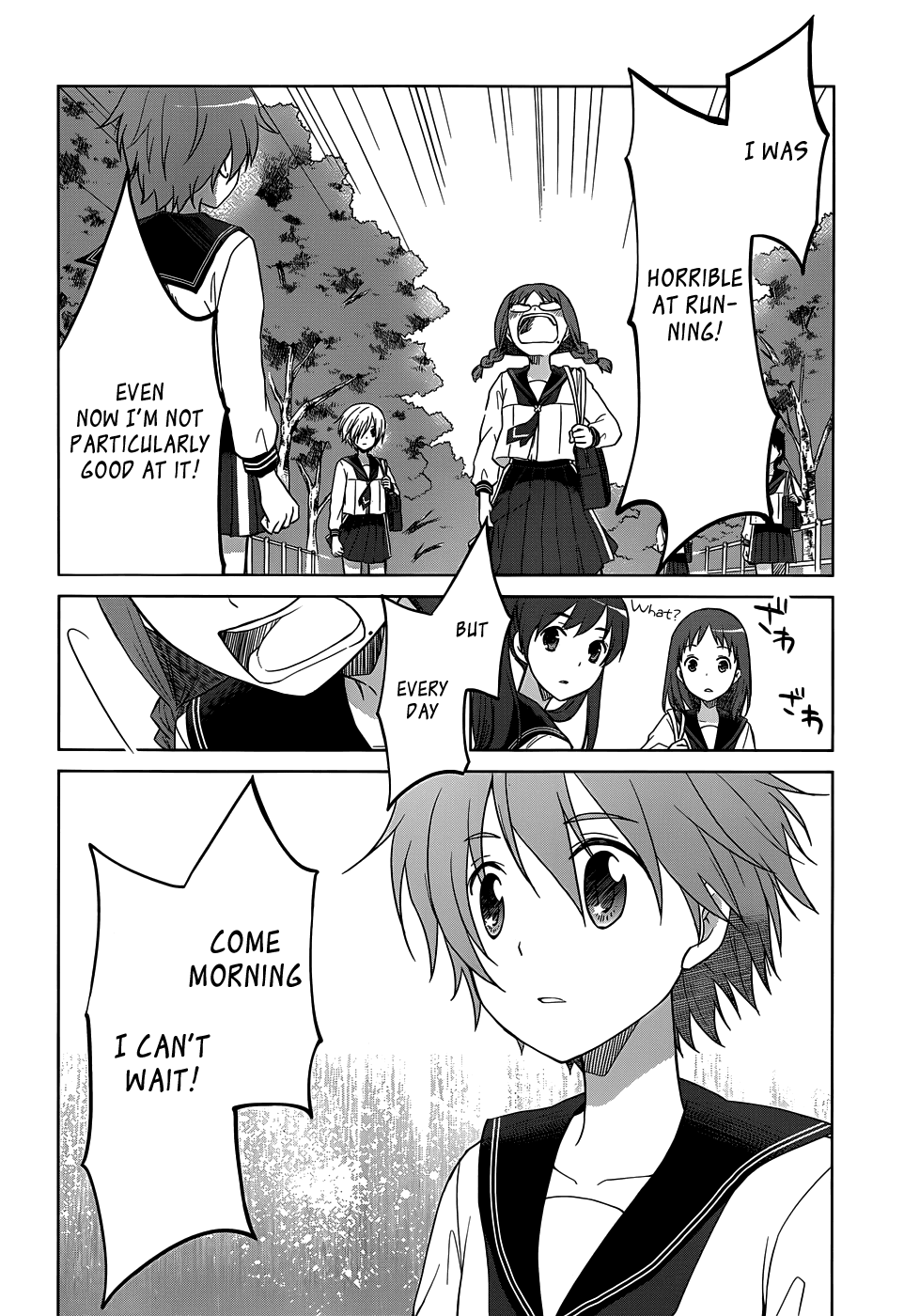 Gunjou (KIRIHARA Idumi) Chapter 25.2 page 30 - Chapter 25 v2 : Run-25 Where Today Begins