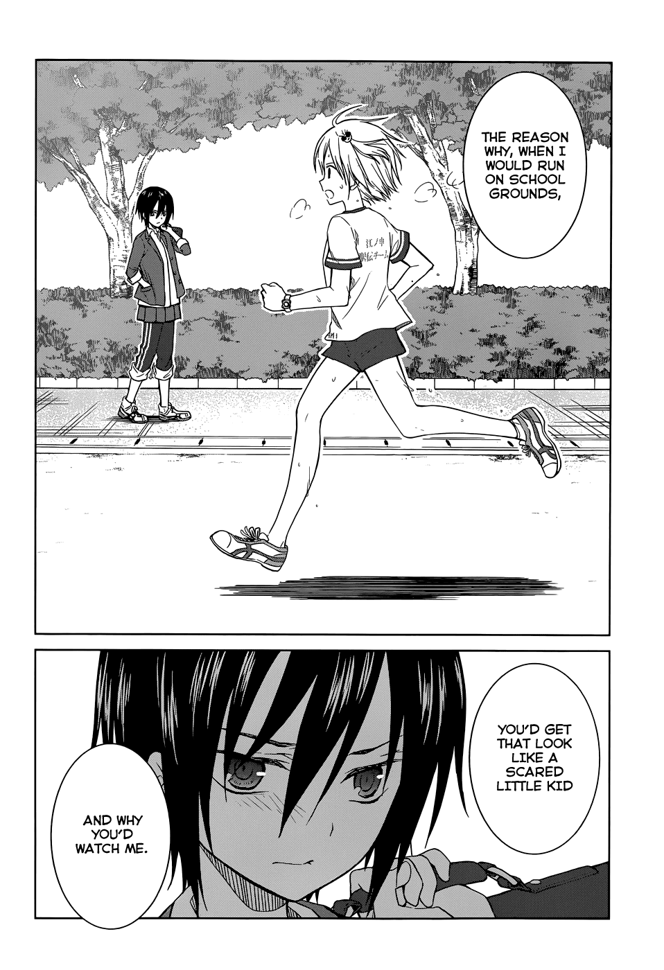 Gunjou (KIRIHARA Idumi) Chapter 26.2 page 18 - Chapter 26 v2 : Run-26 The Otonashi Girls School Ekiden Club's First Contest is To...
