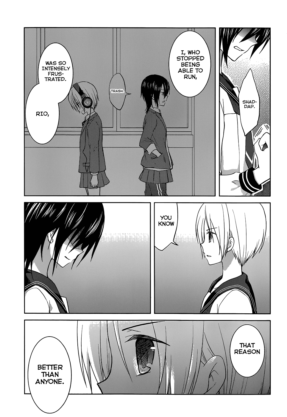 Gunjou (KIRIHARA Idumi) Chapter 26.2 page 19 - Chapter 26 v2 : Run-26 The Otonashi Girls School Ekiden Club's First Contest is To...
