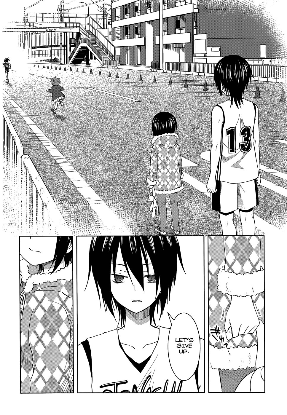 Gunjou (KIRIHARA Idumi) Chapter 27.2 page 15 - Chapter 27 v2 : Run-27 Rio Aida, Ruuun!
