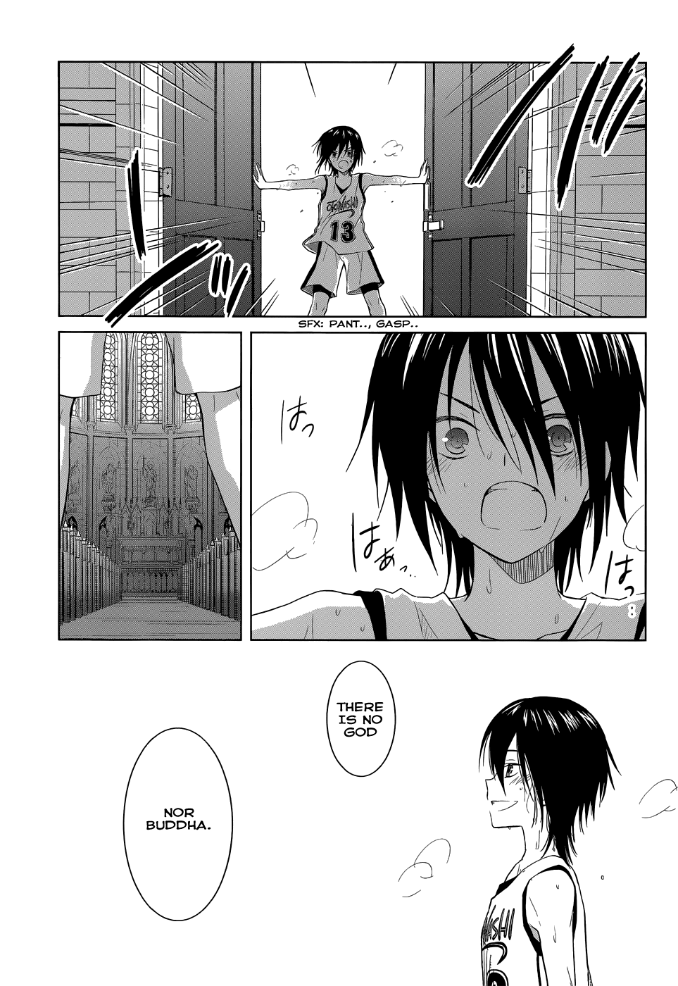 Gunjou (KIRIHARA Idumi) Chapter 27.2 page 28 - Chapter 27 v2 : Run-27 Rio Aida, Ruuun!