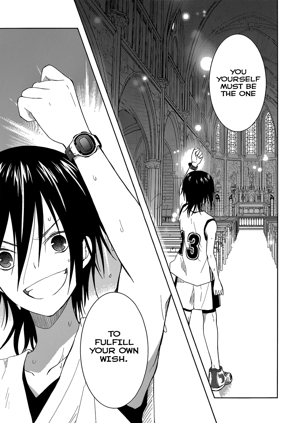 Gunjou (KIRIHARA Idumi) Chapter 27.2 page 30 - Chapter 27 v2 : Run-27 Rio Aida, Ruuun!