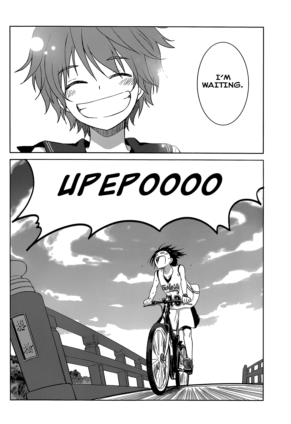Gunjou (KIRIHARA Idumi) Chapter 27.2 page 33 - Chapter 27 v2 : Run-27 Rio Aida, Ruuun!