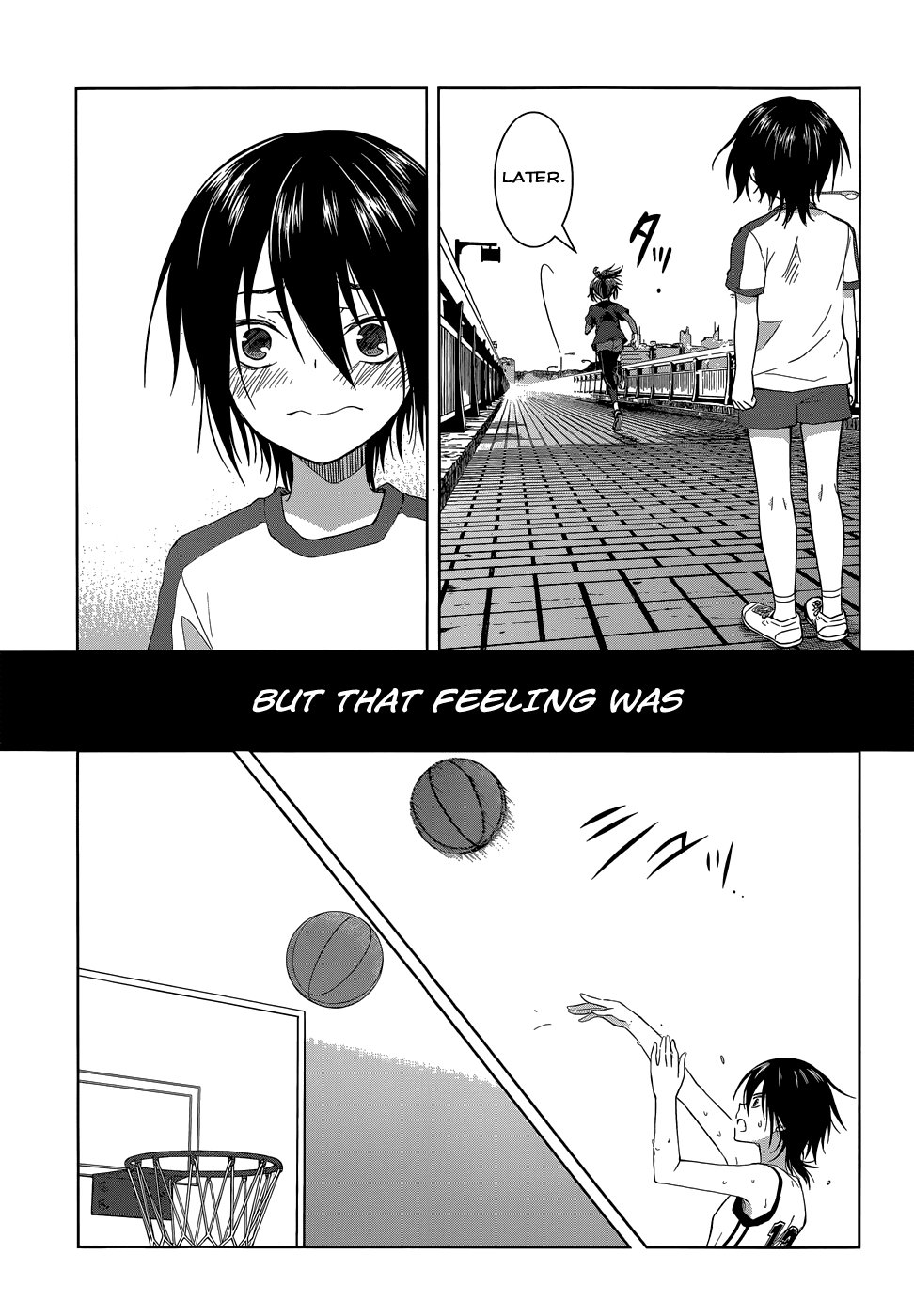 Gunjou (KIRIHARA Idumi) Chapter 27.2 page 8 - Chapter 27 v2 : Run-27 Rio Aida, Ruuun!