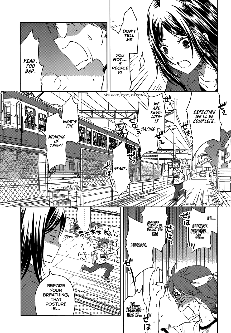 Gunjou (KIRIHARA Idumi) Chapter 28.2 page 14 - Chapter 28 v2 : Run-28 Ugajin-sensei, It's Come Down to a Contest!