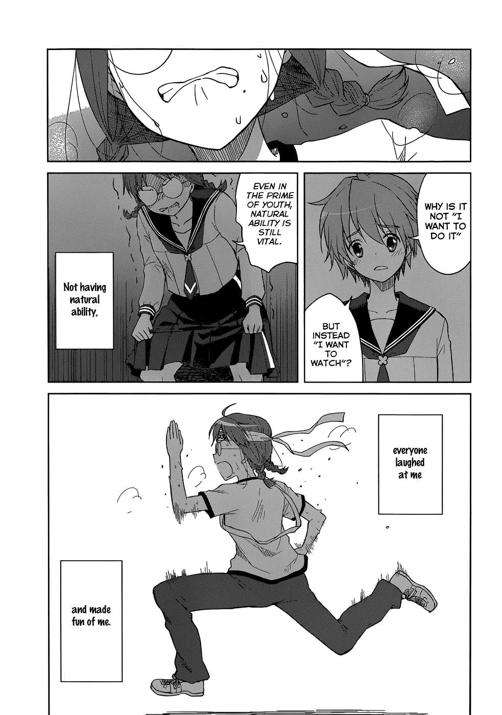 Gunjou (KIRIHARA Idumi) Chapter 28.2 page 20 - Chapter 28 v2 : Run-28 Ugajin-sensei, It's Come Down to a Contest!