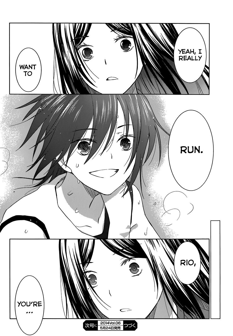 Gunjou (KIRIHARA Idumi) Chapter 28.2 page 37 - Chapter 28 v2 : Run-28 Ugajin-sensei, It's Come Down to a Contest!