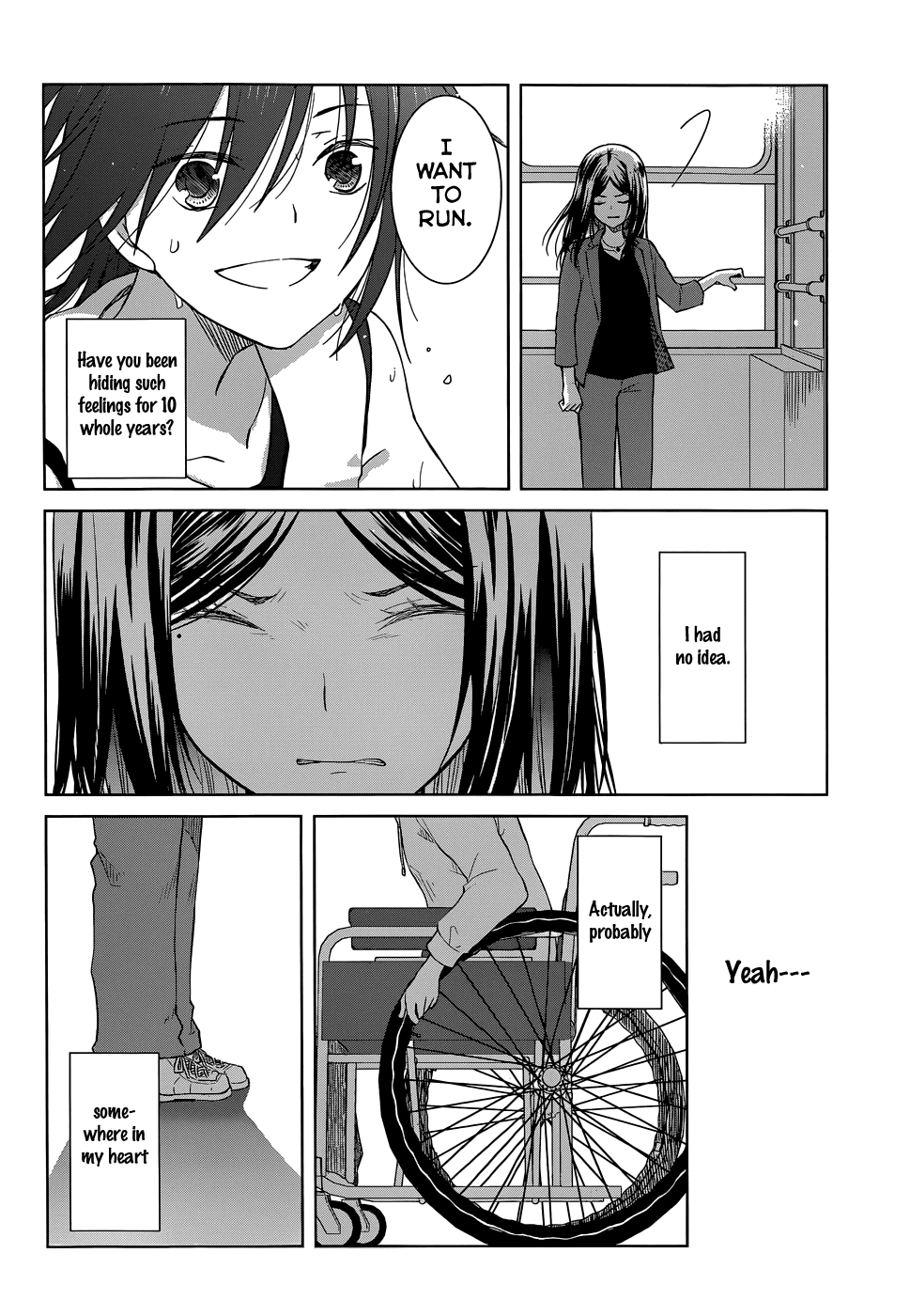 Gunjou (KIRIHARA Idumi) Chapter 29.2 page 11 - Chapter 29 v2 : Run-29 Believe In It