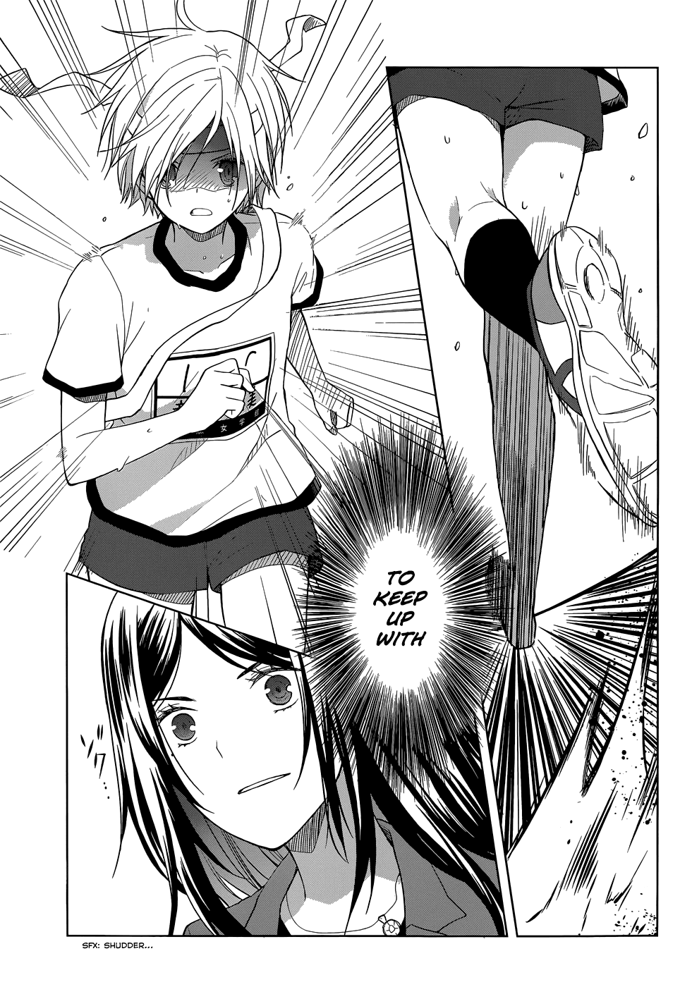 Gunjou (KIRIHARA Idumi) Chapter 29.2 page 32 - Chapter 29 v2 : Run-29 Believe In It
