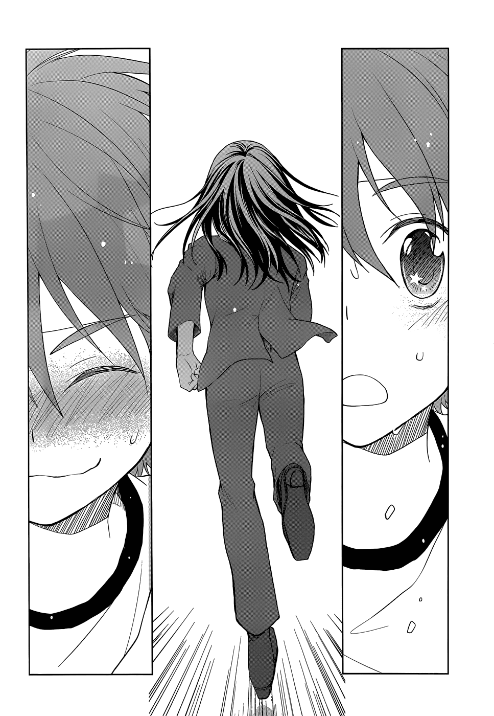 Gunjou (KIRIHARA Idumi) Chapter 30.2 page 27 - Chapter 30 v2 : Run-30 Let's go running, Sensei, to that place! [End]