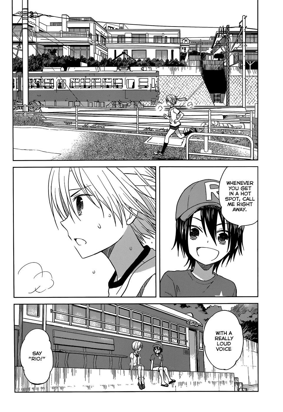 Gunjou (KIRIHARA Idumi) Chapter 30.2 page 3 - Chapter 30 v2 : Run-30 Let's go running, Sensei, to that place! [End]